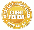 Lawyers.com Client Distinction Award Winner