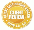 Client Distinction Award Winner